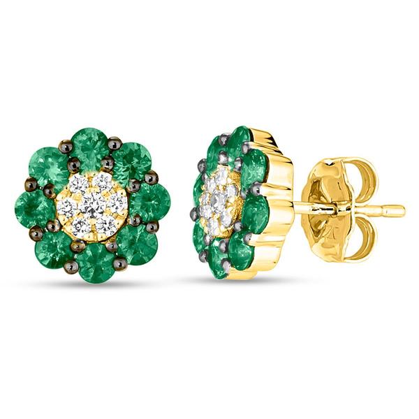 Le Vian(R) Costa Smeralda Emeralds(tm) & Vanilla Diamonds(R) Earrings