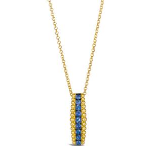 Le Vian(R) Honey Gold(tm) Blueberry Sapphire(tm) Pendant Necklace