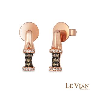 Le Vian(R) Chocolatier Chocolate & Vanilla Diamond Earrings