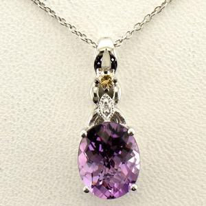 Le Vian Chocolatier(R) Grape Amethyst(tm) & Diamond Pendant Necklace