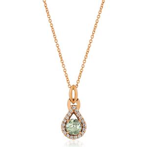 Le Vian(R) Mint Julip Quartz(tm) Vanilla Diamonds(R) Pendant Necklace
