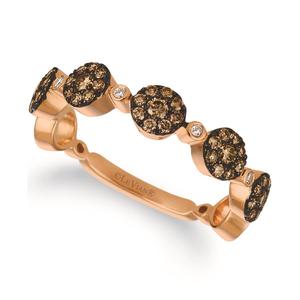 Le Vian Chocolatier(R) Chocolate & Vanilla Diamonds Ring