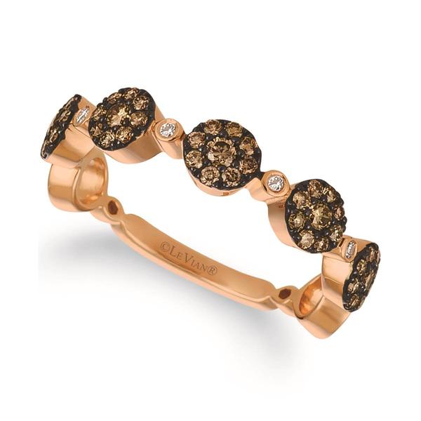 Le Vian Chocolatier(R) Chocolate & Vanilla Diamonds Ring