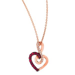 Le Vian(R) Passion Ruby(tm) Nude Diamonds(tm) Pendant Necklace