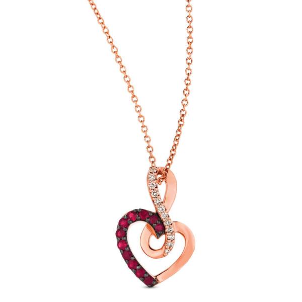 Le Vian(R) Passion Ruby(tm) Nude Diamonds(tm) Pendant Necklace