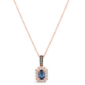 Le Vian(R) Blueberry Sapphire(tm) Diamond Pendant Necklace