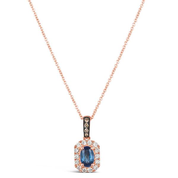 Le Vian(R) Blueberry Sapphire(tm) Diamond Pendant Necklace