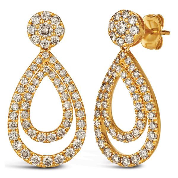 Le Vian(R) Honey Gold(tm) Vanilla Diamonds(R) Dangle Earrings