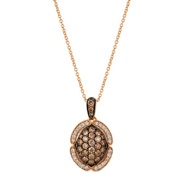 Le Vian(R) 14kt. Strawberry Gold(R) Chocolate Diamonds(R) Necklace