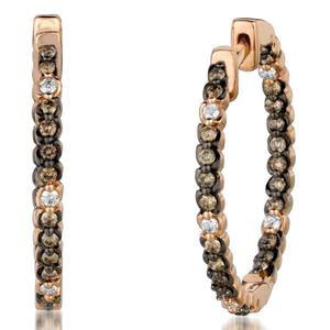 Le Vian Chocolatier(R) Diamond Hoop Earrings