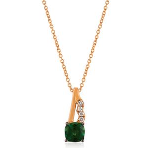 Le Vian(R) Pistachio Diopside(R) Vanilla Diamonds(R) Pendant Necklace