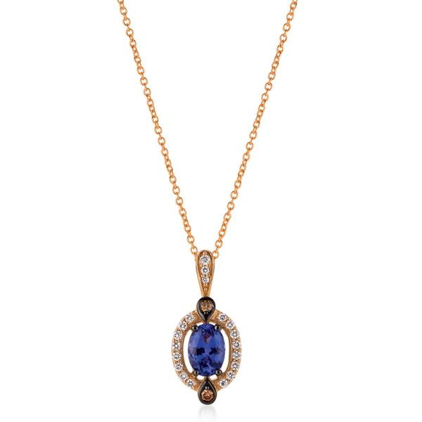 Le Vian Chocolatier(R) Blueberry Tanzanite(R) Diamond Pendant