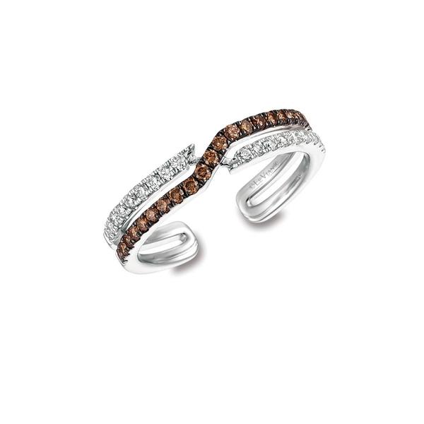 Le Vian(R) 14kt. White Gold 1/4ctw. Diamond Statement Ring