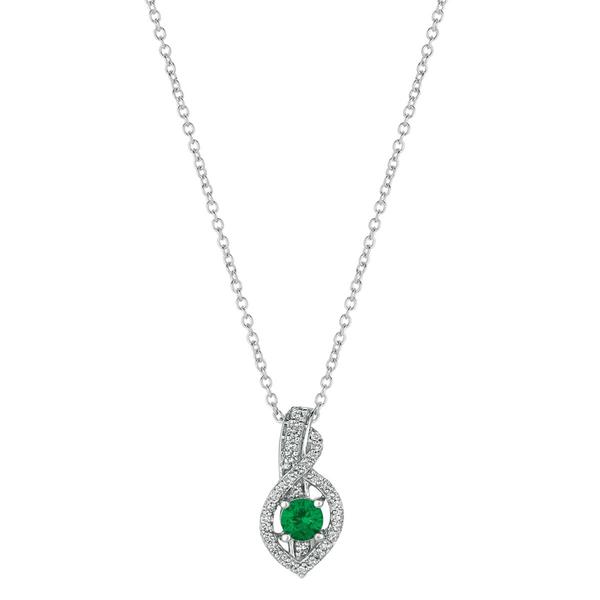 Le Vian(R) Costa Smeralda Emeralds(tm) Diamond Pendant Necklace