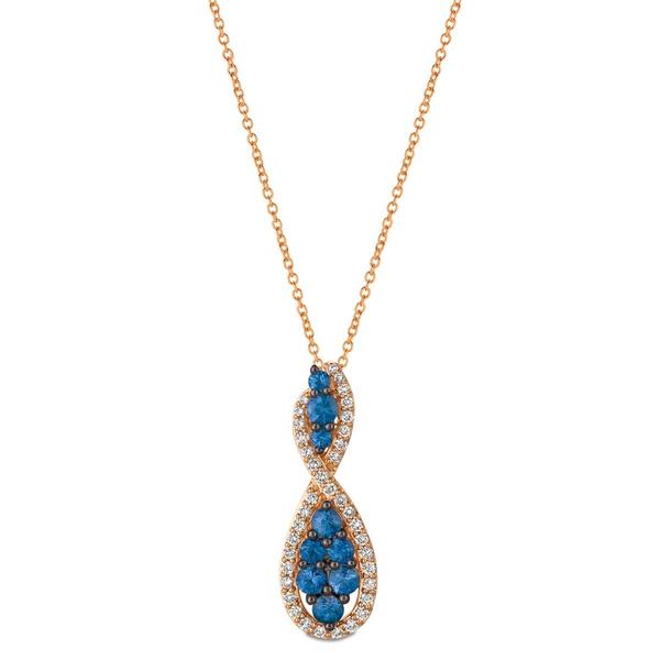 Le Vian(R) Blueberry Sapphire(tm) Vanilla Diamonds(R) Pendant Necklace