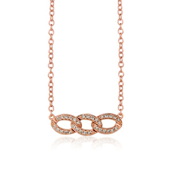 Le Vian(R) Strawberry Gold(R) & Nude Diamonds(tm) Adjustable Necklace