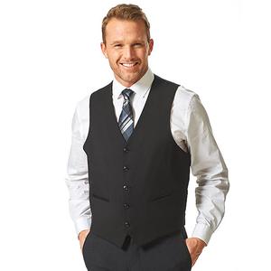 Mens Adolfo Suit Vest - Black