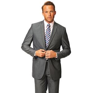 Mens Adolfo Slim Fit Suit Jacket - Silver