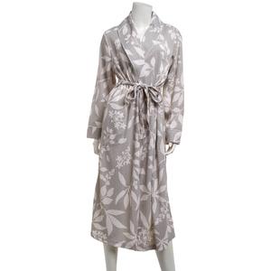 Womens Jasmine Rose Long Sleeve Leaves Houndstooth Shawl Robe alternate view