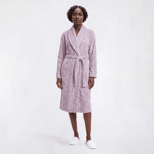 Womens Jasmine Rose Butterfly Embossed Shawl Robe