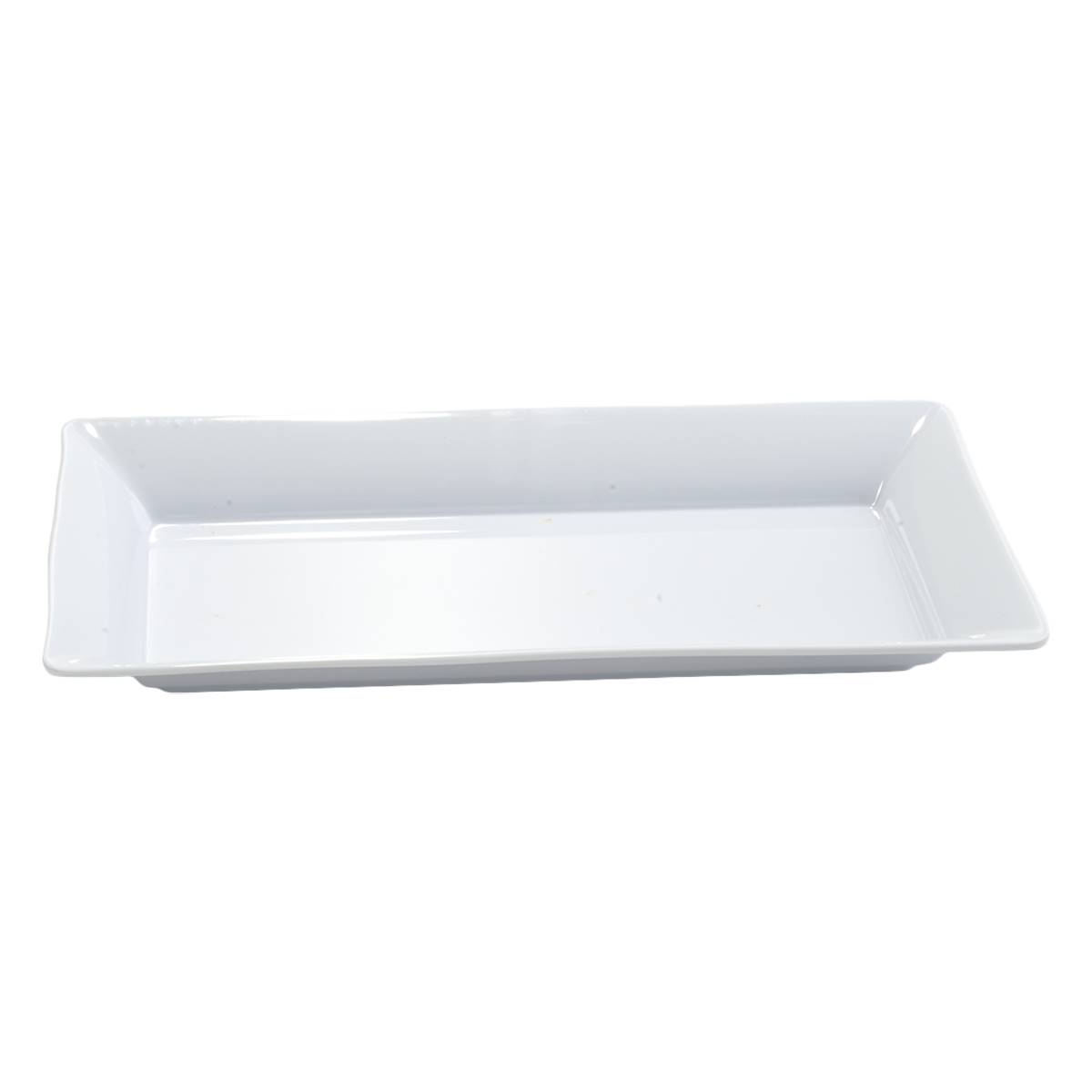 White Rectangle Melamine Dish