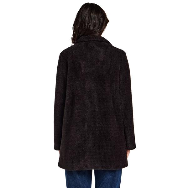 Womens Weatherproof(R) Houndstooth Cocoa Cozy Topper Coat alternate view