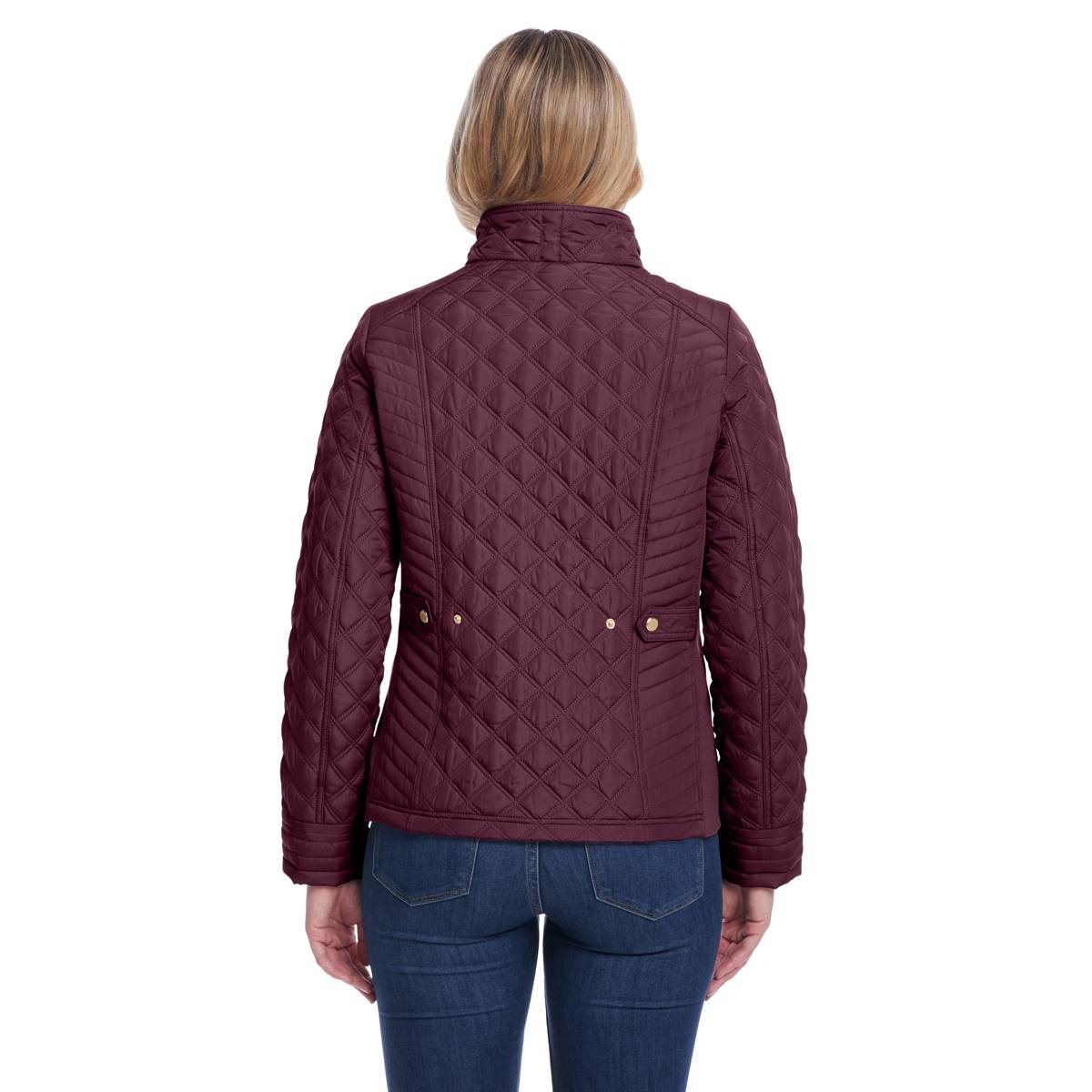 Petite Weatherproof(R) Quilted Walker Coat With Side Stretch