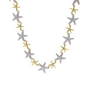 Gianni Argento Gold Plated Starfish Necklace