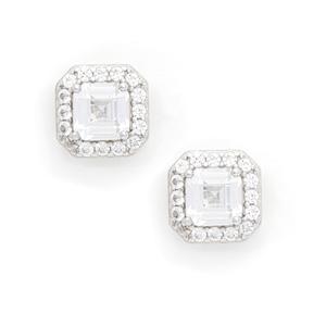 Gianni Argento Lab Created Sapphire Stud Earrings
