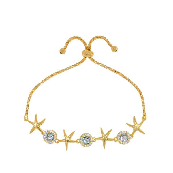 Gianni Argento Starfish Adjustable Bracelet