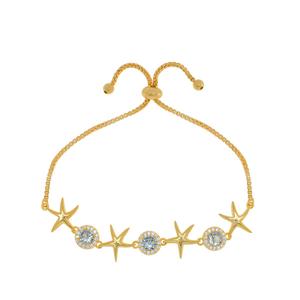 Gianni Argento Starfish Adjustable Bracelet