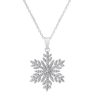 Accents by Gianni Argento Diamond Accent Snowflake Pendant
