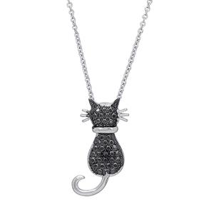 Accents by Gianni Argento Diamond Accent Cat Pendant