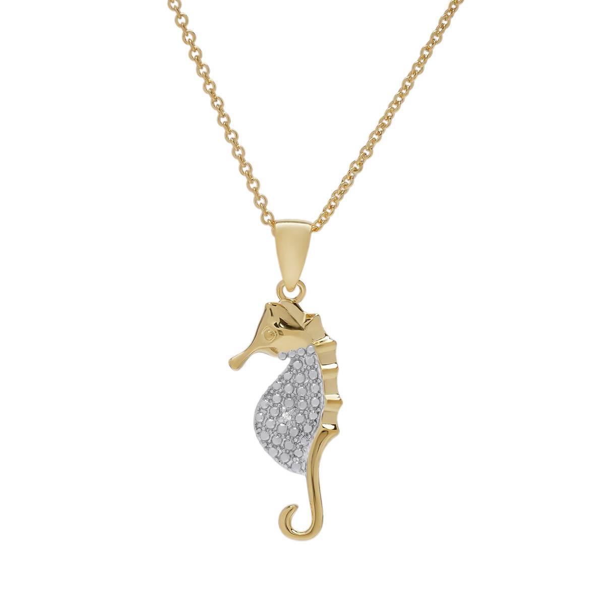 Accents By Gianni Argento Seahorse Pendant