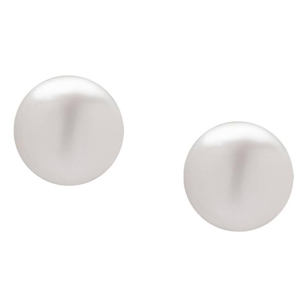 Sterling Silver 5mm White Pearl Stud Earrings