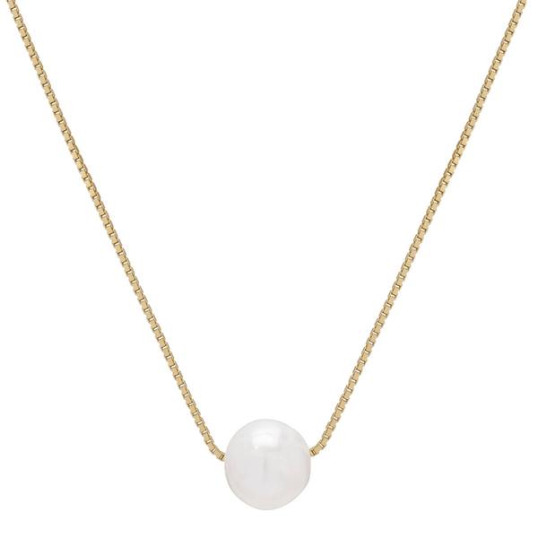 14kt. Gold over Sterling Silver Pearl Necklace