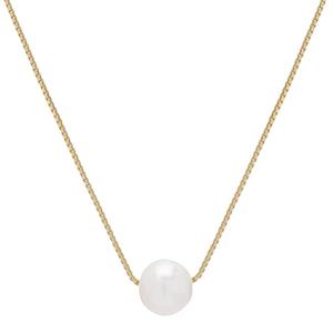 14kt. Gold over Sterling Silver Pearl Necklace