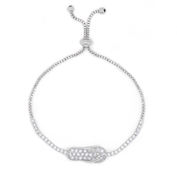 Flip Flop Charm Adjustable Bracelet