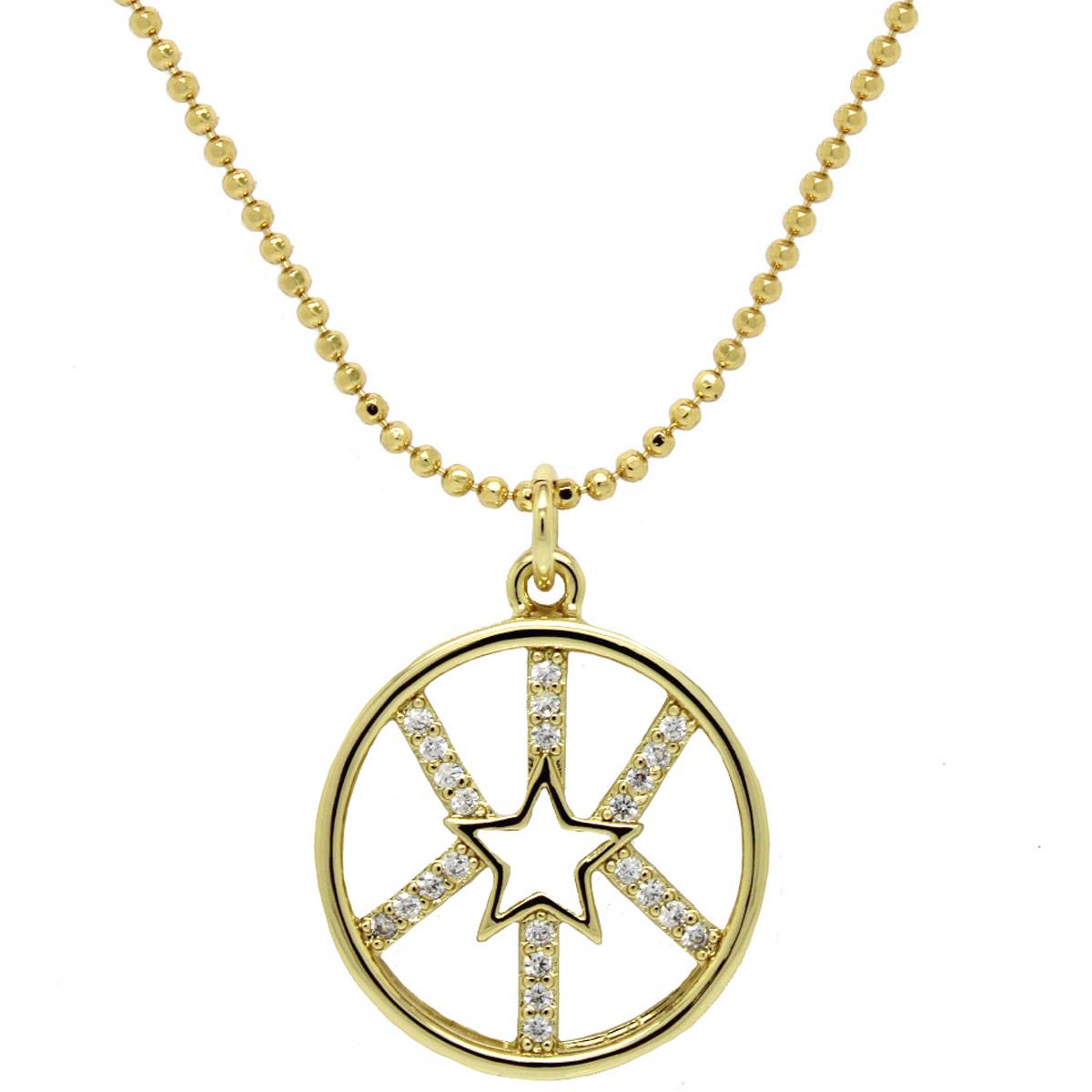 Gold Plated Star Pendant
