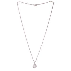 Gianni Argento CZ & Millenial Ball Pendant Necklace alternate view