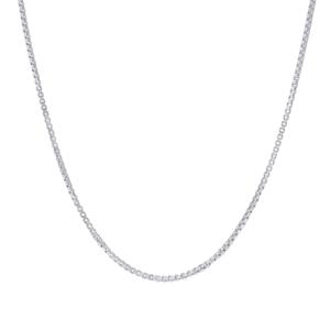 16in. Sterling Silver DC Box 16in. Chain Necklace