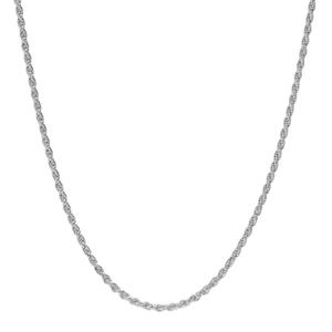 Sterling Silver Diamond Cut Chain Necklace