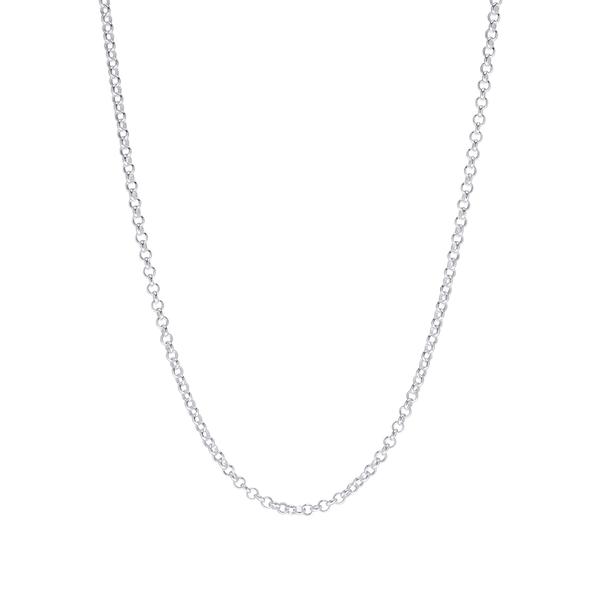 Sterling Silver Rolo 20in. Chain Necklace