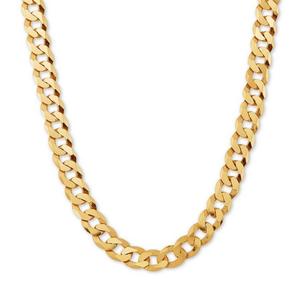 14kt. Gold Sterling Silver Herringbone 22in. Chain Necklace