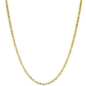 14kt. Gold Over Sterling Silver Sparkle 20in. Chain Necklace alternate view