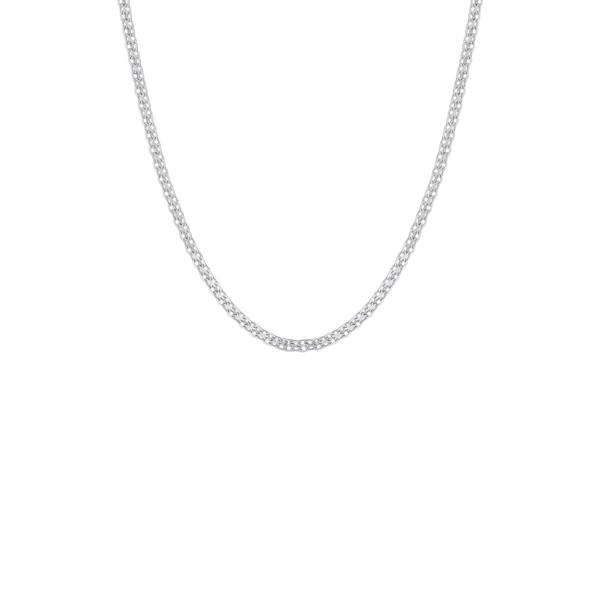 Sterling Silver Bismark 16in. Chain Necklace