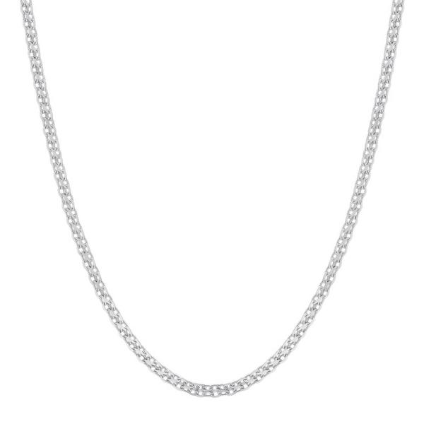Sterling Silver Bismark 20in. Chain Necklace