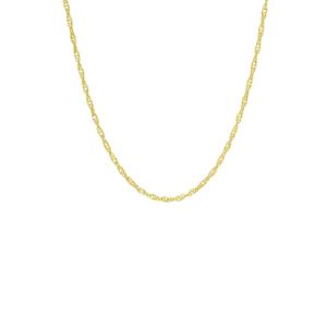 14kt. Over Sterling Silver Sigappore 18in. Chain Necklace