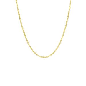 14kt. Over Sterling Silver Sigappore 20in. Chain Necklace