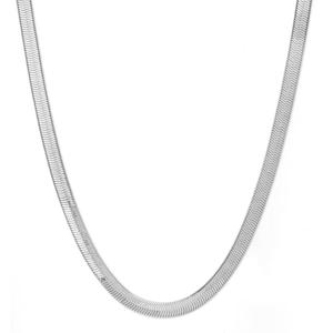 Sterling Silver Magic Herringbone 18in Chain Necklace